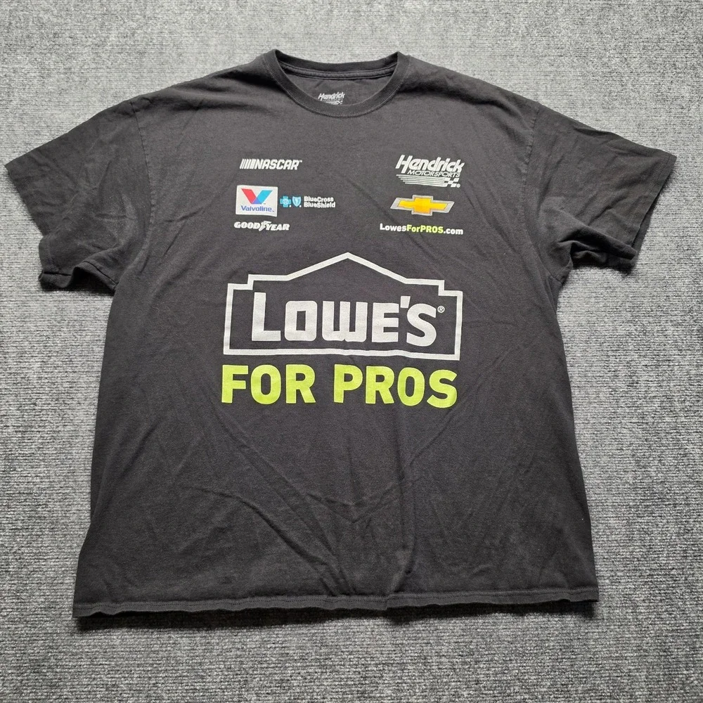 Jimmie Johnson #48 Lowes For Pros Hendrick Motorsports Pit Crew Shirt Mens 2XL 2